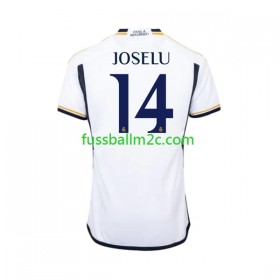 Fußballtrikots Real Madrid JOSELU 14 Heim Trikotsatz 2023-2024